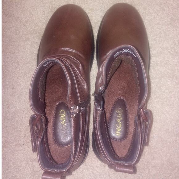 Women's Ingaro Booties Brown Sparta 10 Ankle Rustic Countrycore Fall - Picture 3 of 3